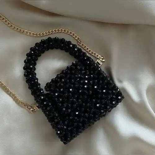 black handbag